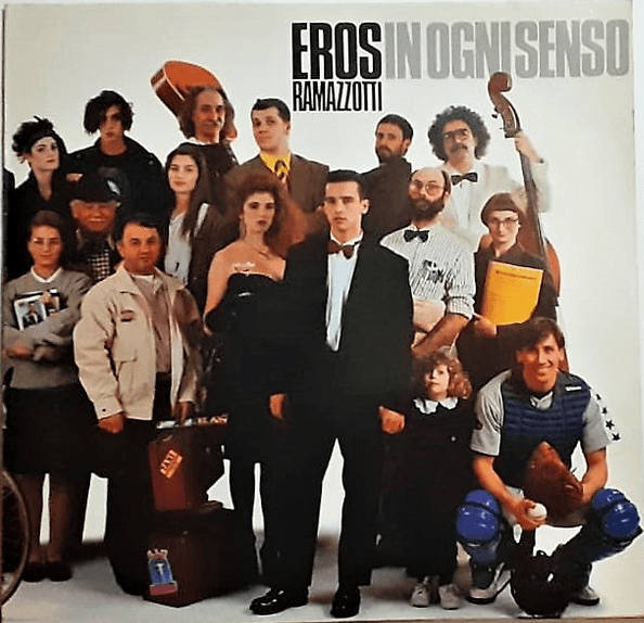 Eros Ramazzotti copertina Album "In Ogni Senso"